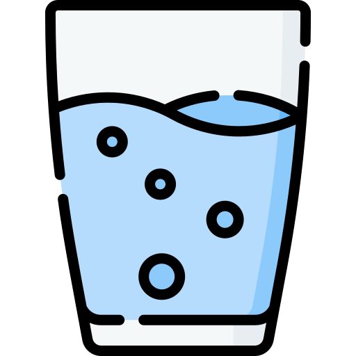 icono vaso agua